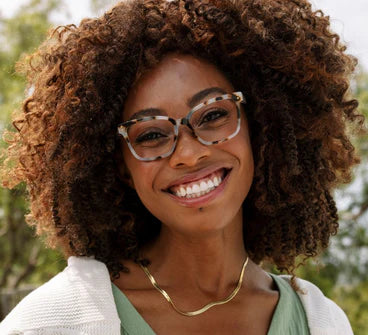 Octavia Glasses in Chai Tortoise | Peepers Peepers