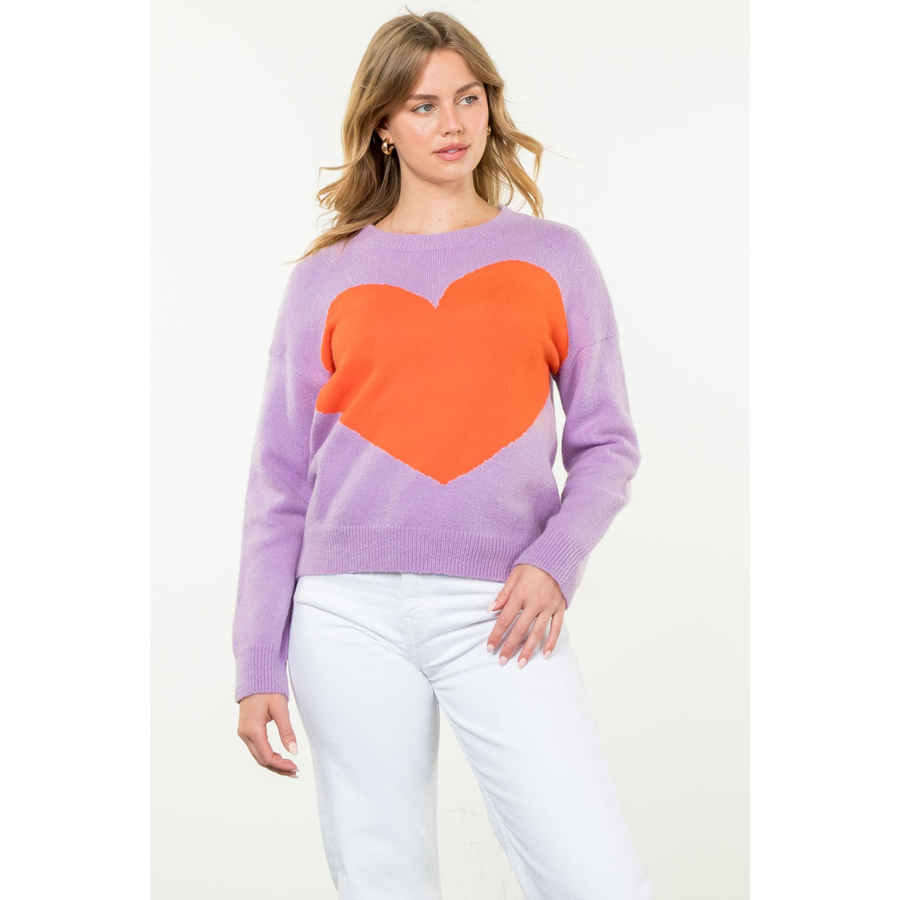 Heart Knit Sweater