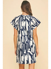 Print Mini Tunic Dress Pinch