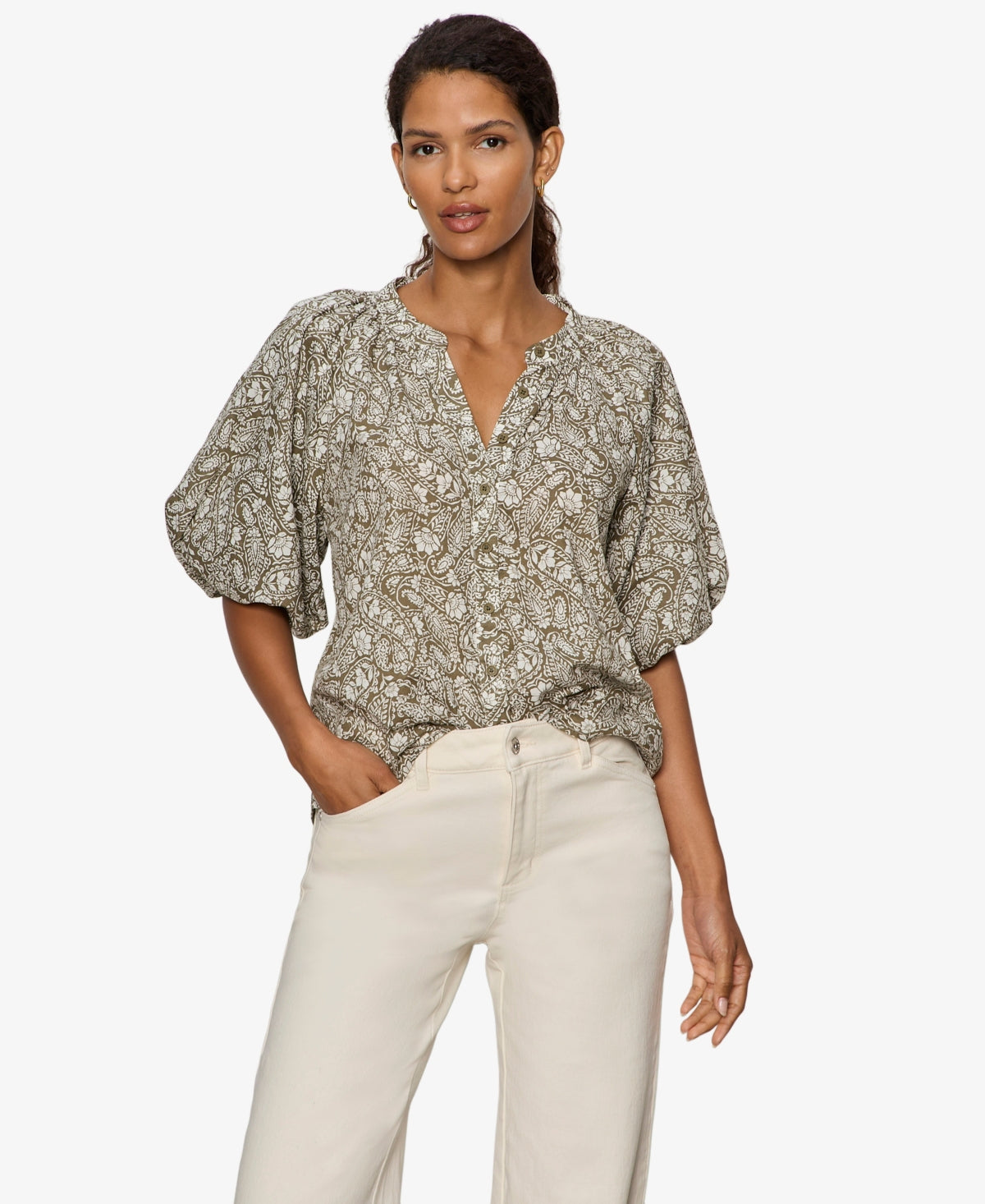 Plenty of Love Bubble Blouse Sanctuary
