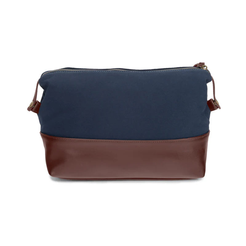 Harrison/Skylar Toiletry Bag in Navy Brouk & Co