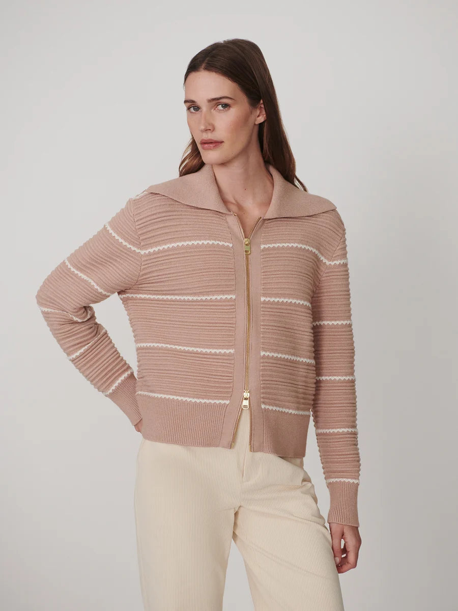 Melwen Zip-Through Knit Jacket | Varley Varley