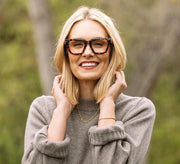 Take a Bow Glasses in Pink/Botanico Pink | Peepers Peepers