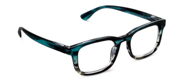 Otto Glasses in Teal Ombre Horn | Peepers Peepers