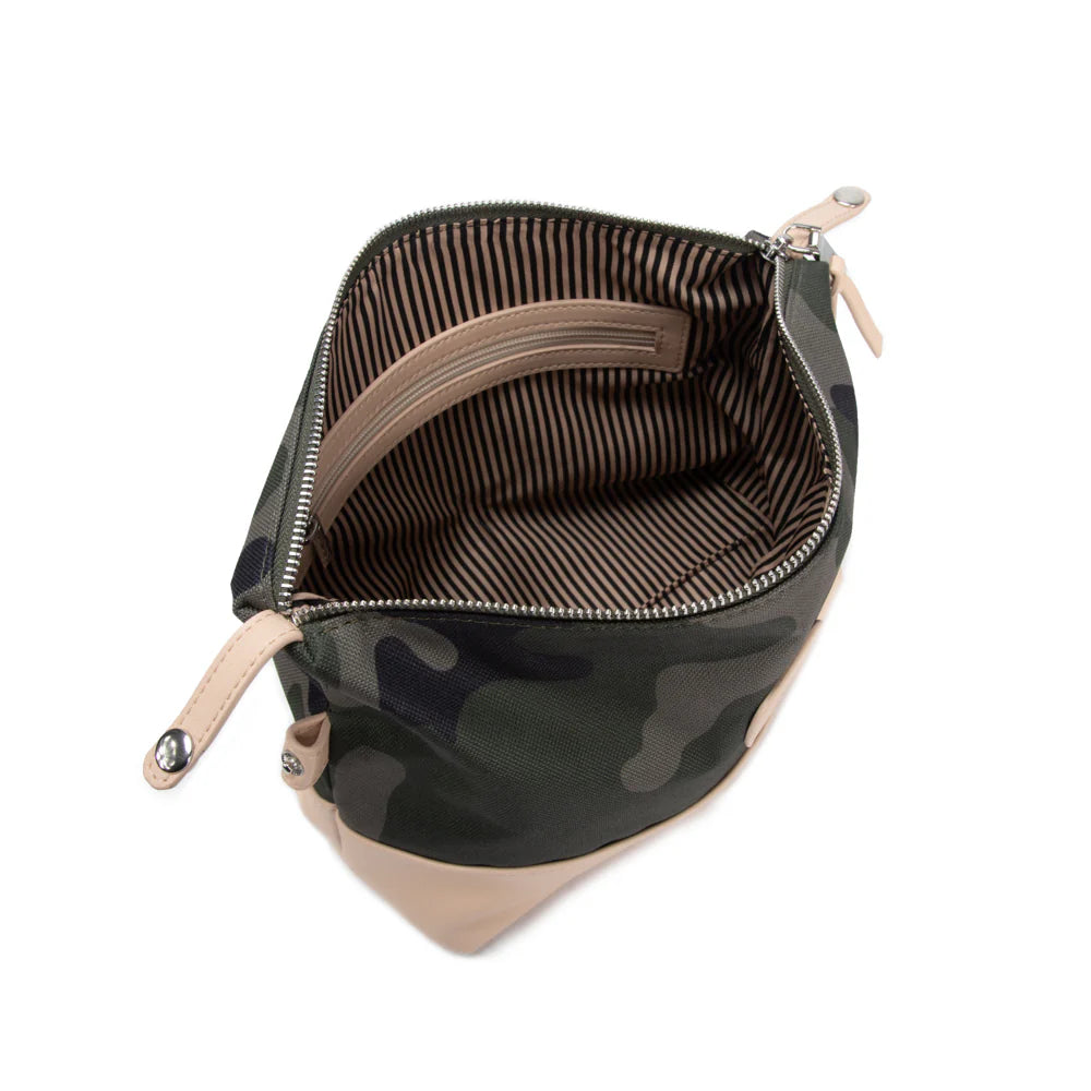 The Dakota Toiletry Bag in Olive Camo Brouk & Co