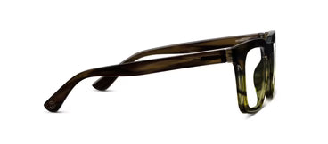 Cavern Glasses in Green Ombre Horn | Peepers Peepers