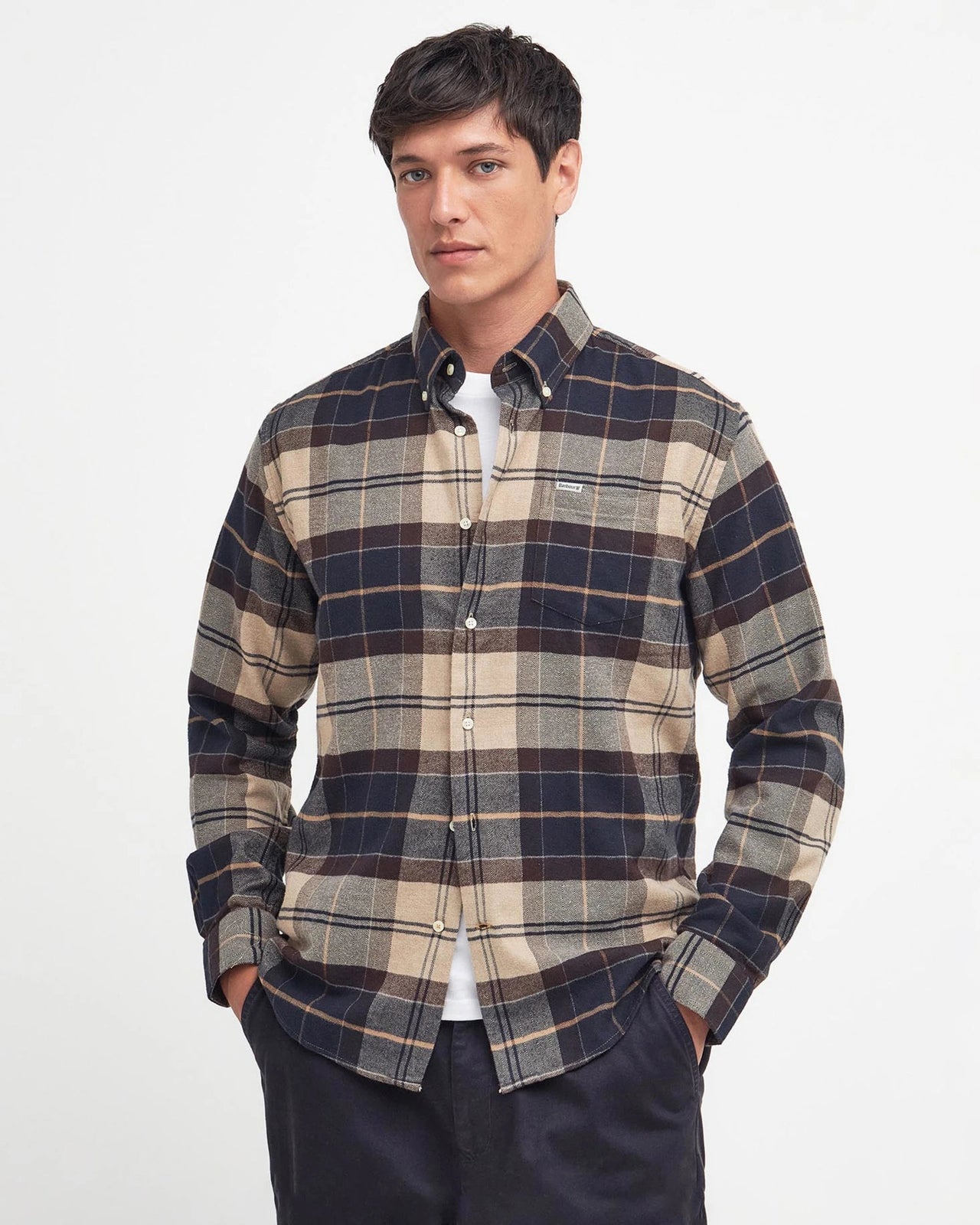Hogside Tartan Regular Long-Sleeved Shirt | Barbour Barbour