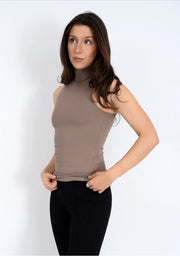 MIKA 23 SLEEVELESS MOCK NECK TOP RD Style