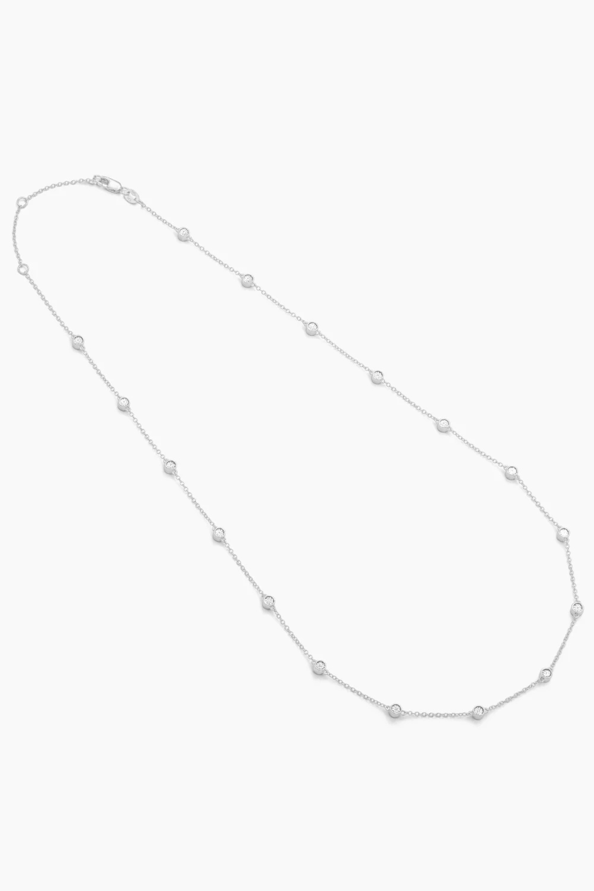 In the Loop Chain Necklace in Sterling Silver Ella Stein