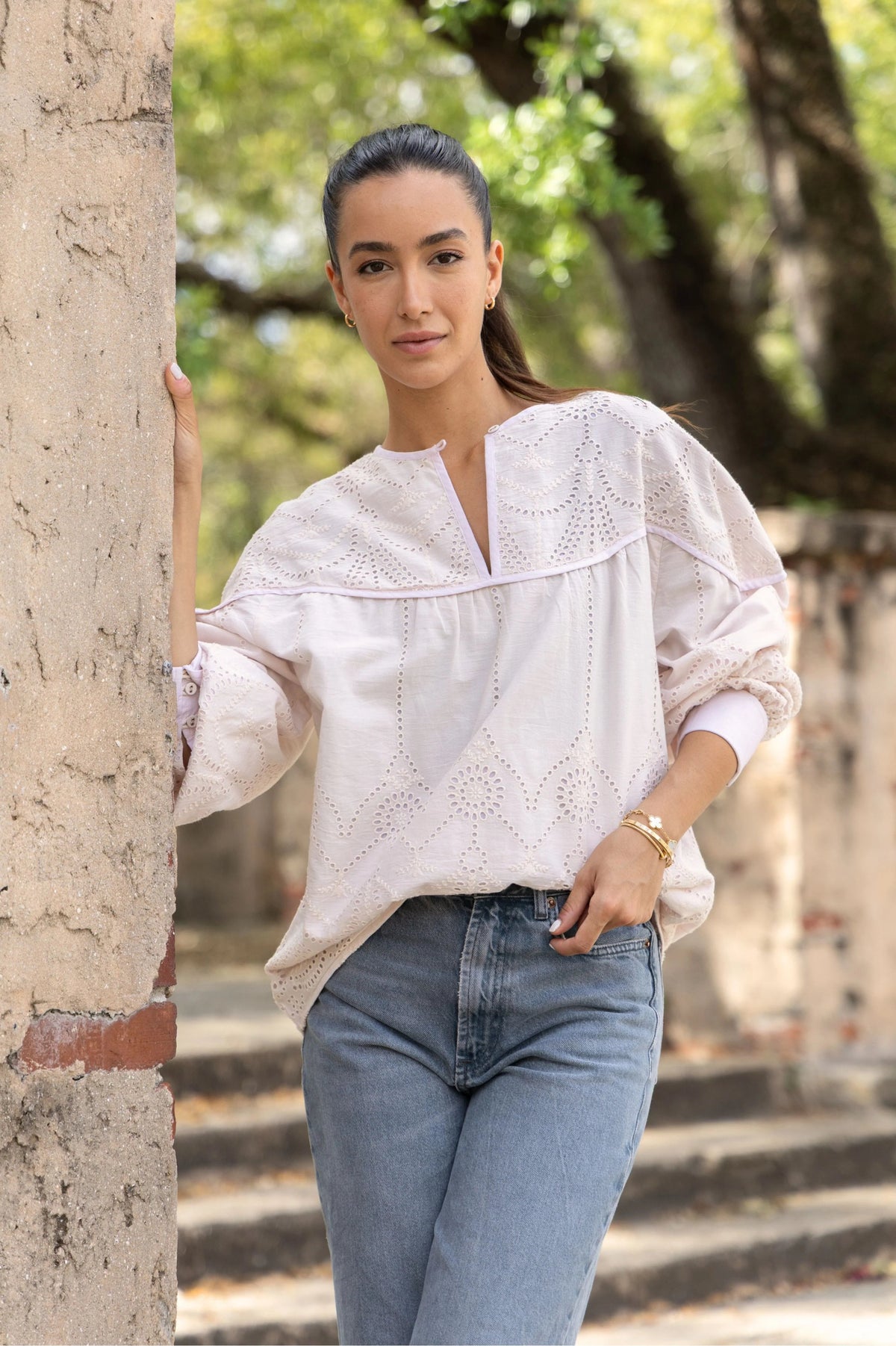 Agnes Blouse Bindu