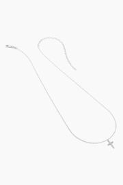 Believe Cross Pendant Necklace in Sterling Silver Ella Stein