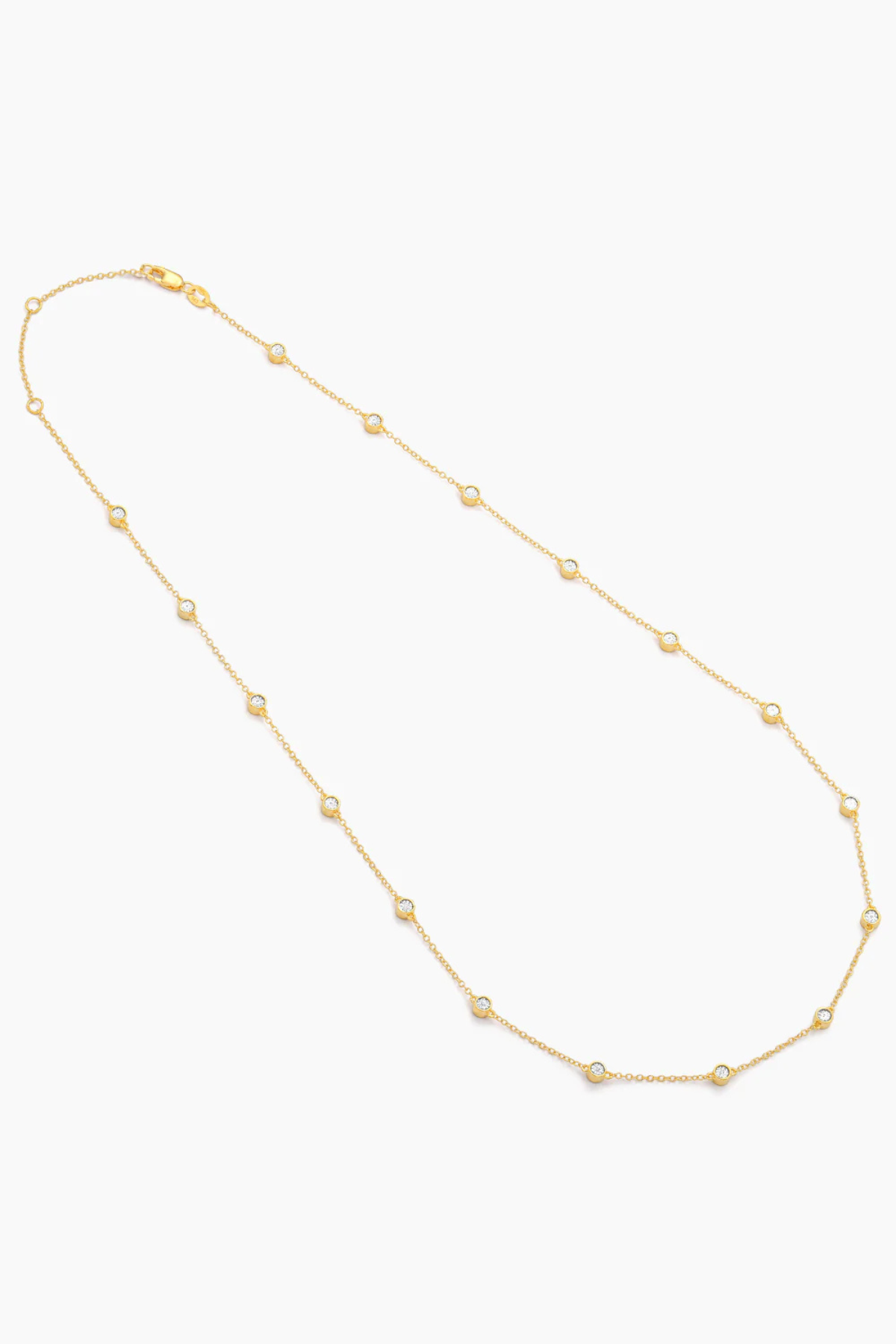 In the Loop Chain Necklace in Gold Ella Stein