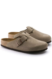 Men's Boston Soft Footbed Suede Leather Clogs | Birkenstock Birkenstock