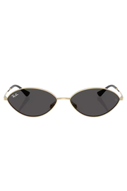 Kai Sunglasses in Pale Gold/Dark Grey | Ray-Ban Ray-Ban