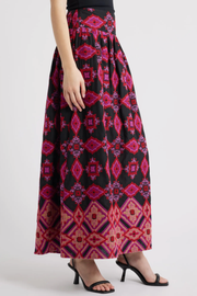Deana Embroidered Maxi Skirt Ciebon