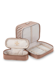 Marbella Mocha Jenny Train Case Stephanie Johnson