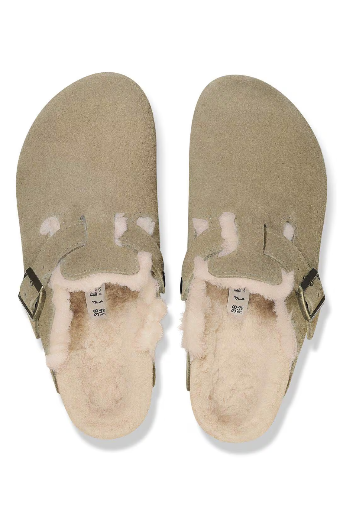 Boston Shearling Suede Leather | Birkenstock Birkenstock