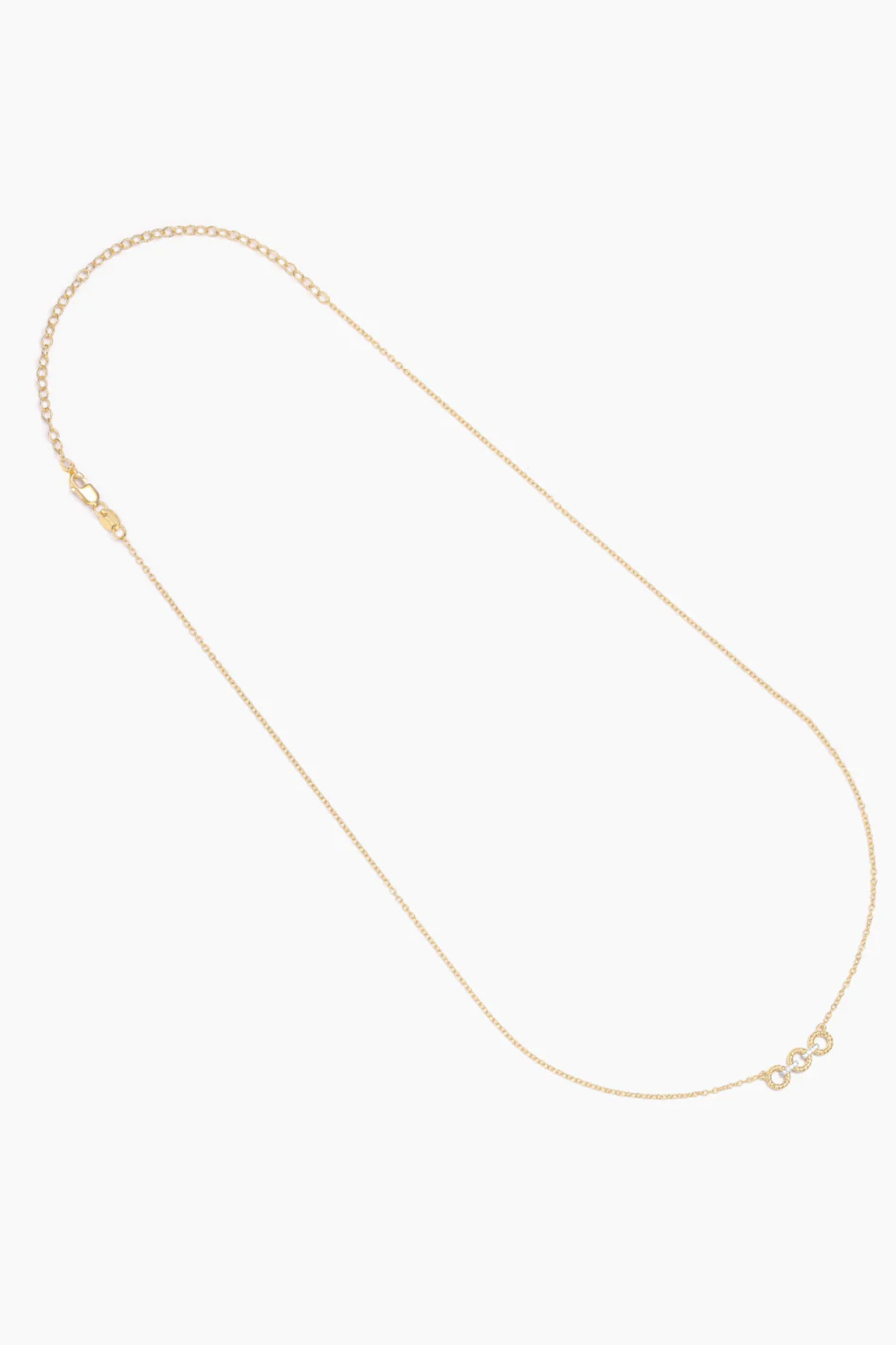 Petite Connect Pendant Necklace in Gold Ella Stein