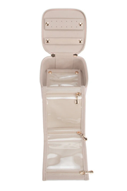 Leah Quilted Travel Jewelry Case with Pouch Brouk & Co