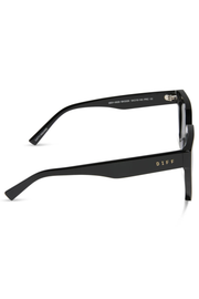 Amara Square Sunglasses in Black Grey Gradient Diff Eyewear