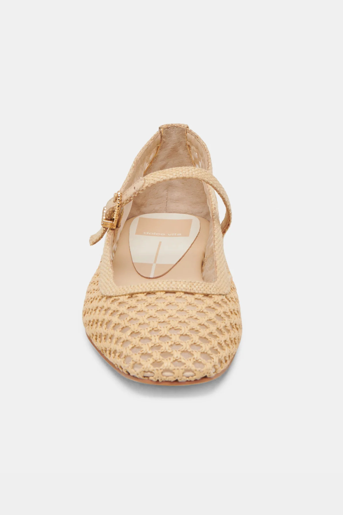 Reyes Raffia Flats Dolce Vita