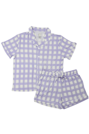 Women's Button Down Shorts Set Hamner Hill