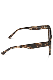 Amara Square Sunglasses in Espresso Tortoise Brown Gradient | Diff Eyewear Diff Eyewear
