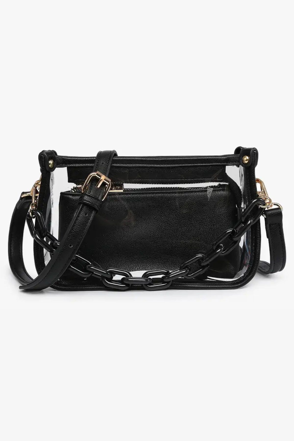 Jessica Stadium Clear Crossbody Bag Jen & Co.