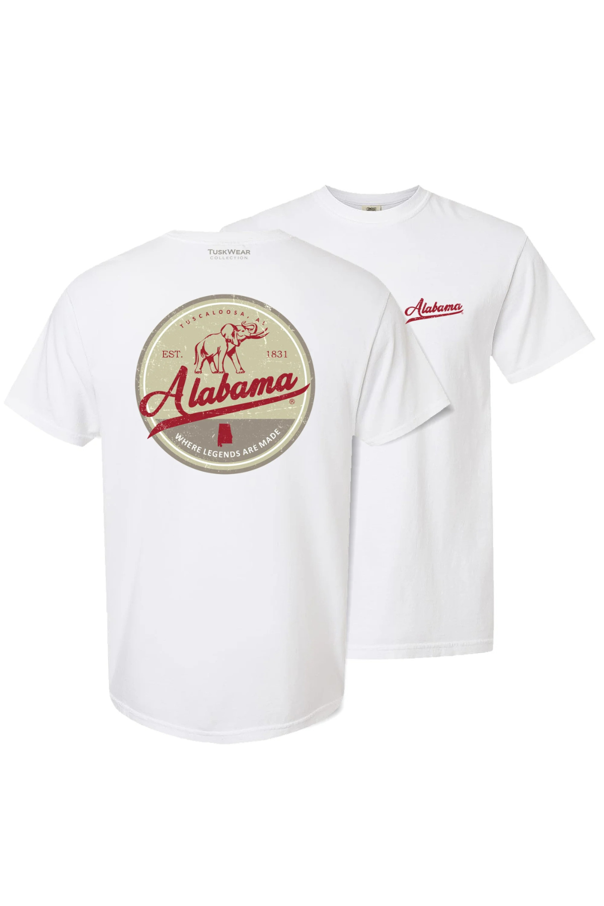 Alabama Legends Short Sleeve T-Shirt | Tuskwear Tuskwear Collection