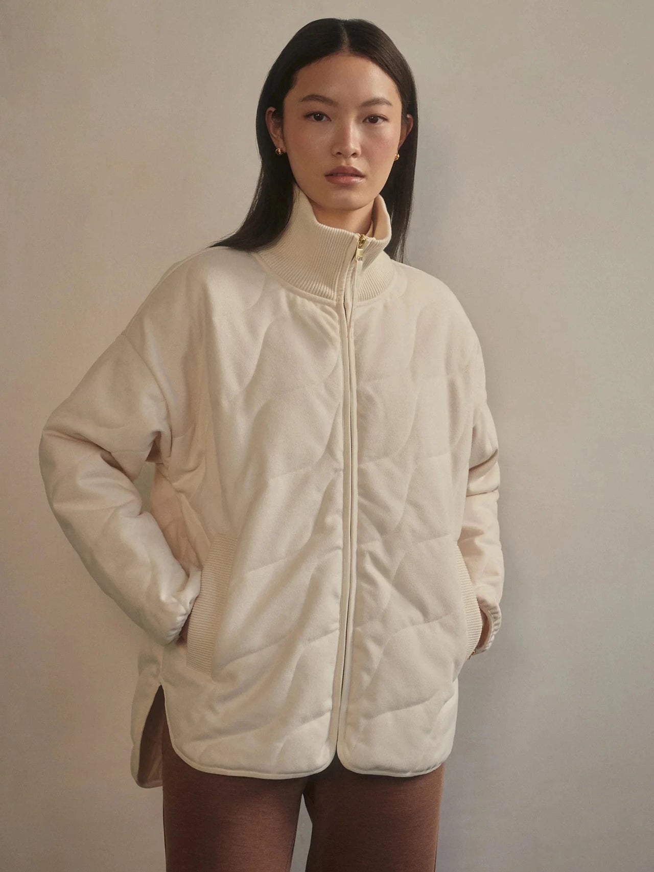 Libby Plush Quilt Jacket | Varley Varley