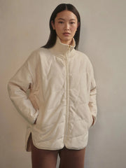 Libby Plush Quilt Jacket | Varley Varley