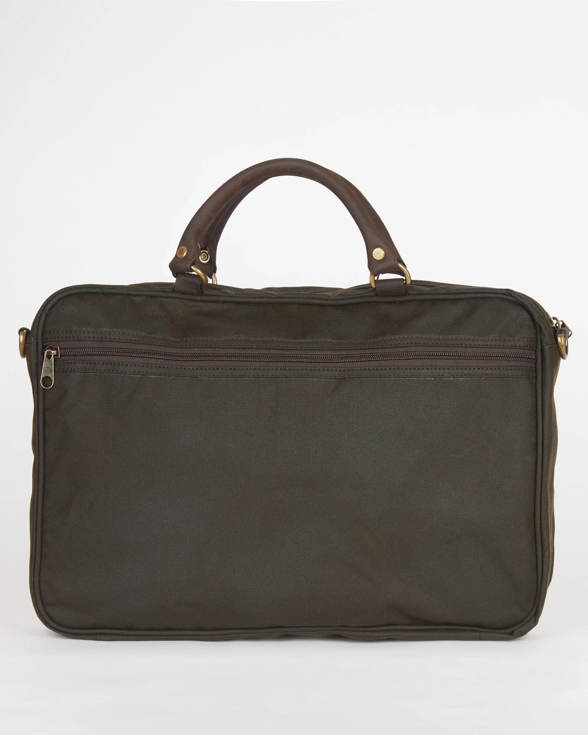 Waxed Leather Briefcase | Barbour Barbour