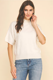 Mock Neck Dolman Sweater Pinch