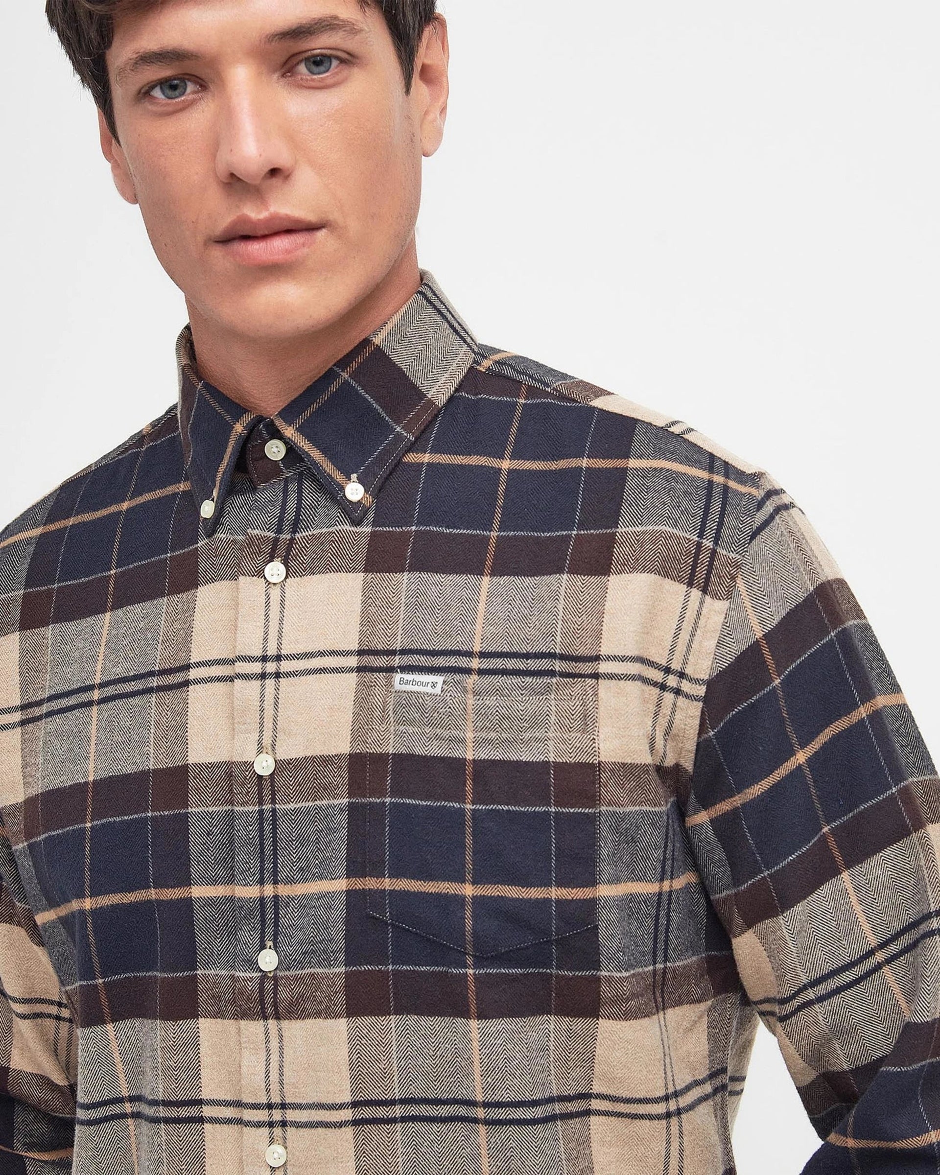 Hogside Tartan Regular Long-Sleeved Shirt | Barbour Barbour