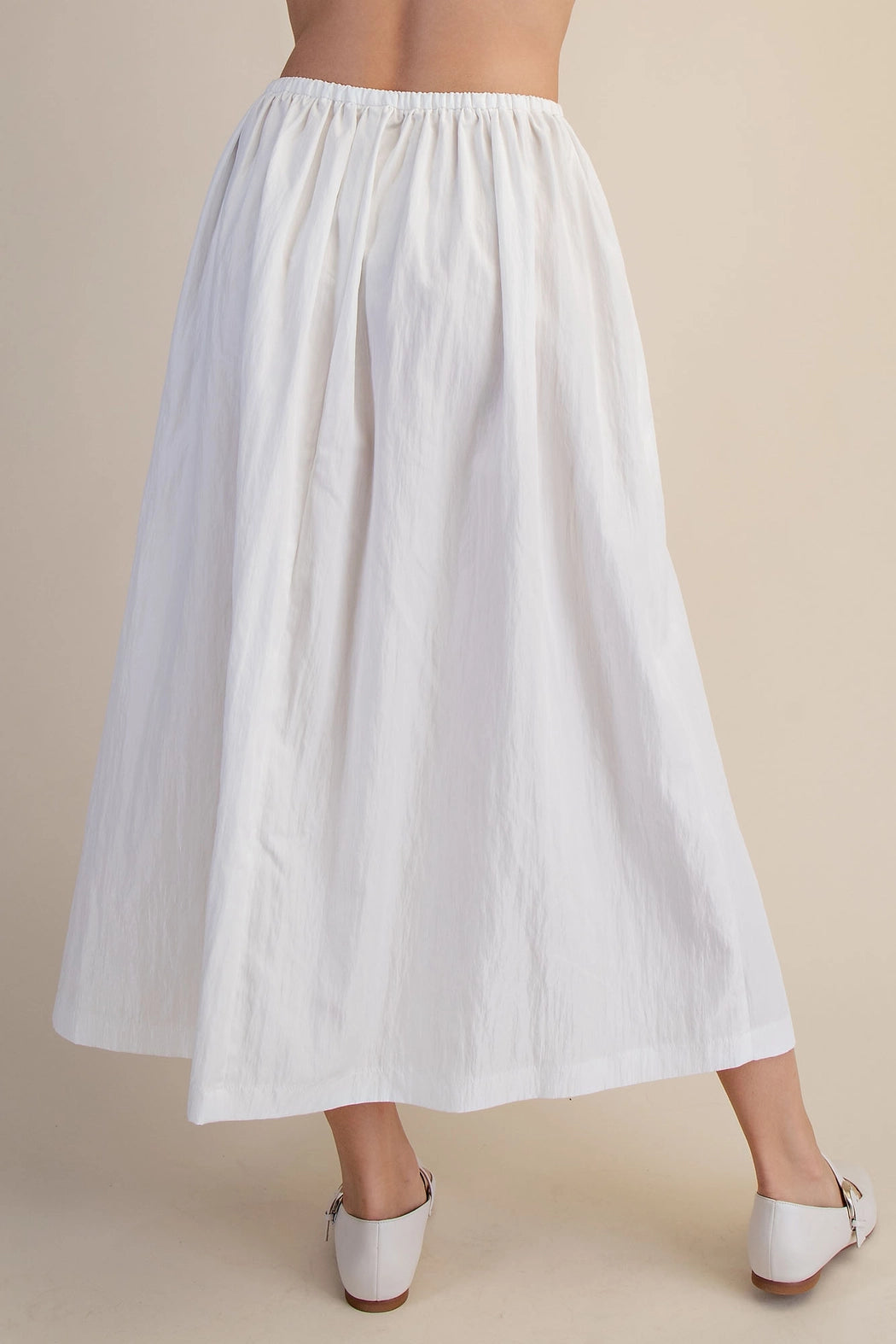 A-Line Midi Skirt Glam