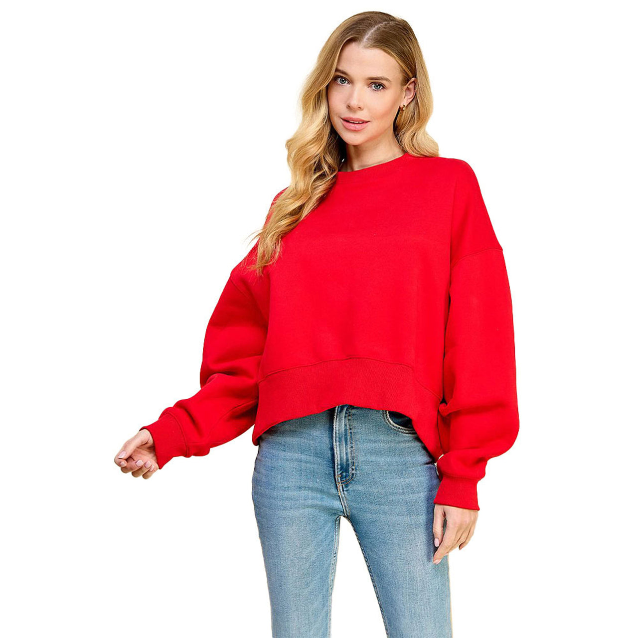 Dropped Shoulder Sweatshirt