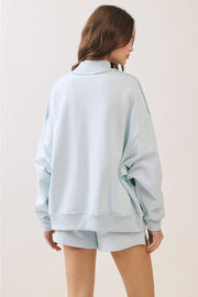 Soft Knit Drop Shoulder Mock Neck Pullover Top Shop Expeditions
