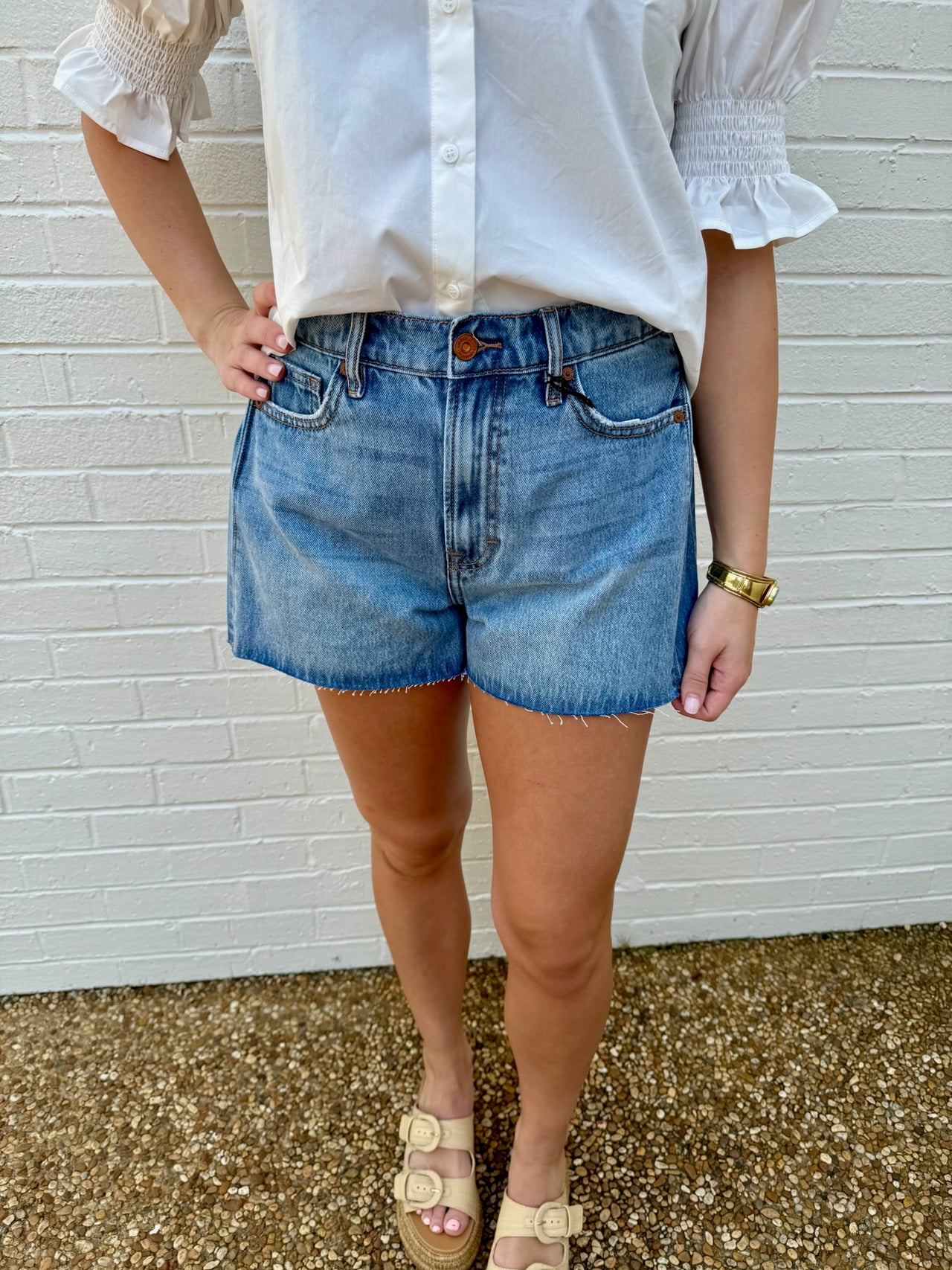 3" High Rise Aline Shorts