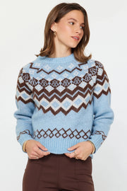 Fair Isle Sweater Current Air