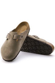 Men's Boston Soft Footbed Suede Leather Clogs | Birkenstock Birkenstock