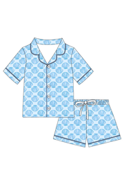 Women's Button Down Shorts Set Hamner Hill