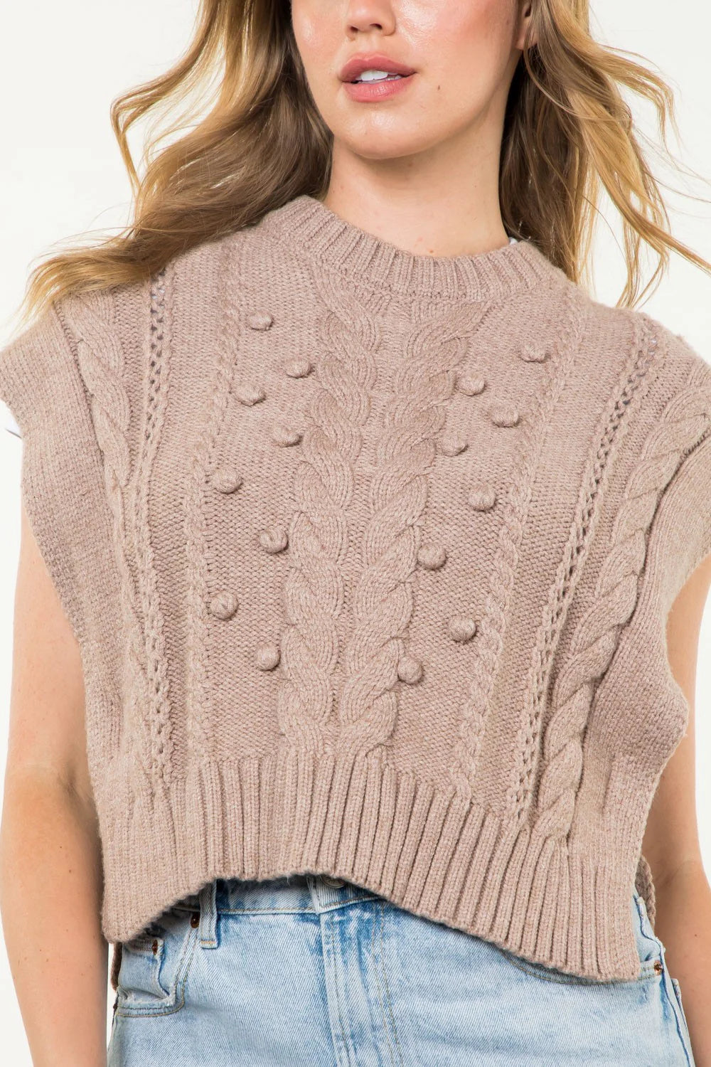 Sleeveless Knit Top