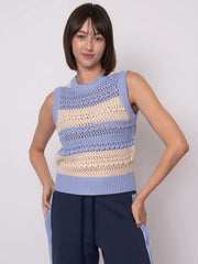 Abigail Sleeveless Crew Neck Pull Over RD Style