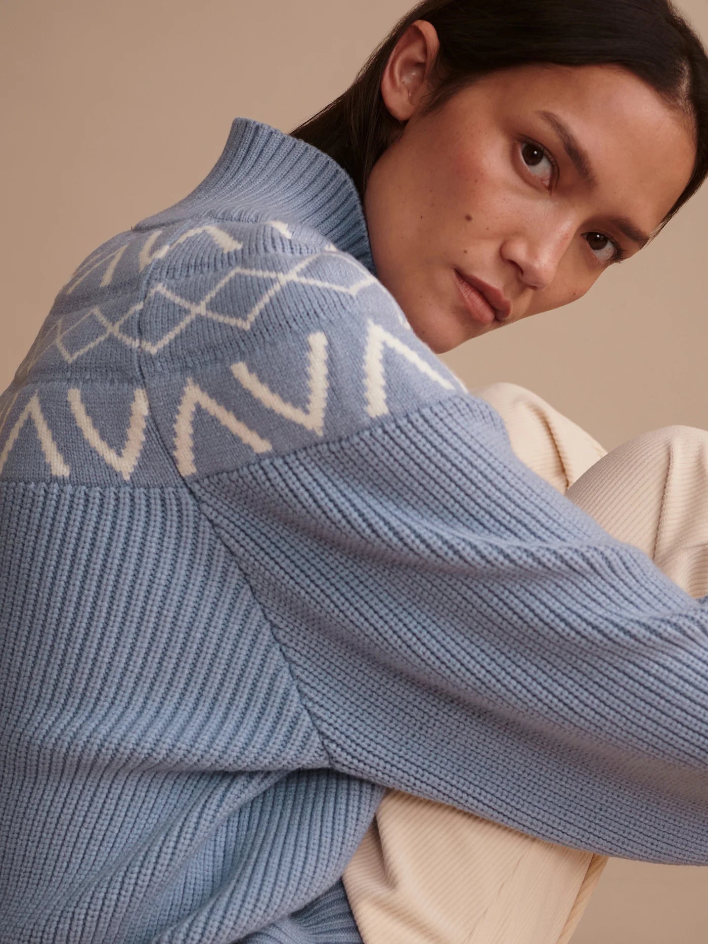 Marcie Fair Isle Yoke Knit | Varley Varley