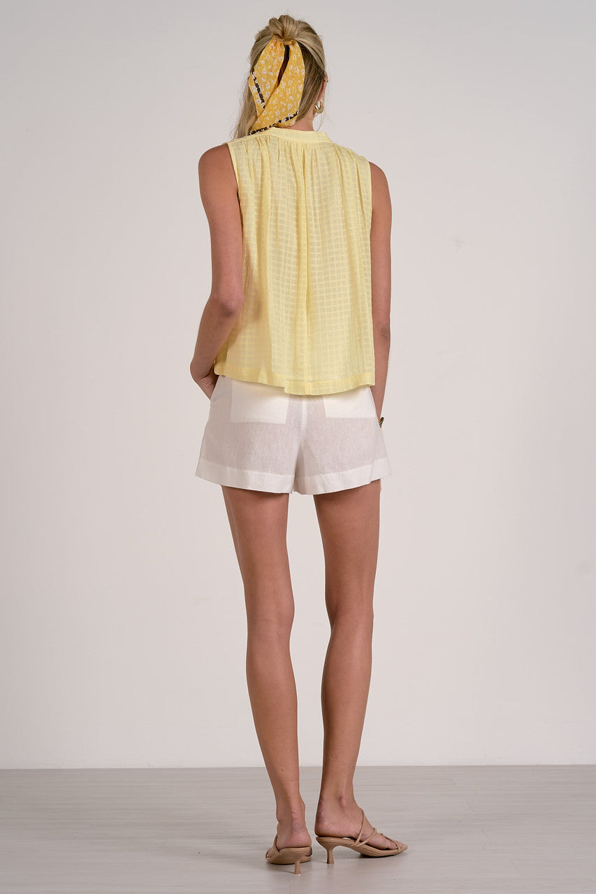 Halter Neck Tie Tank Elan