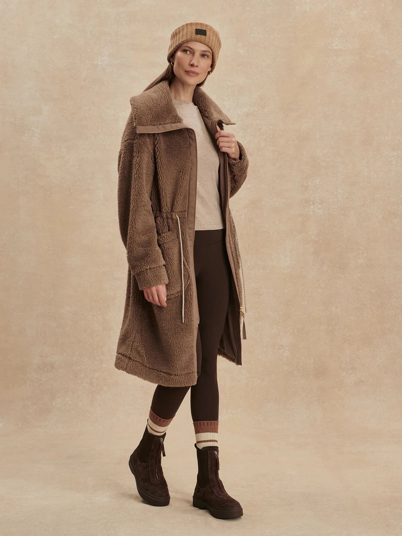 Logan Sherpa Coat | Varley Varley