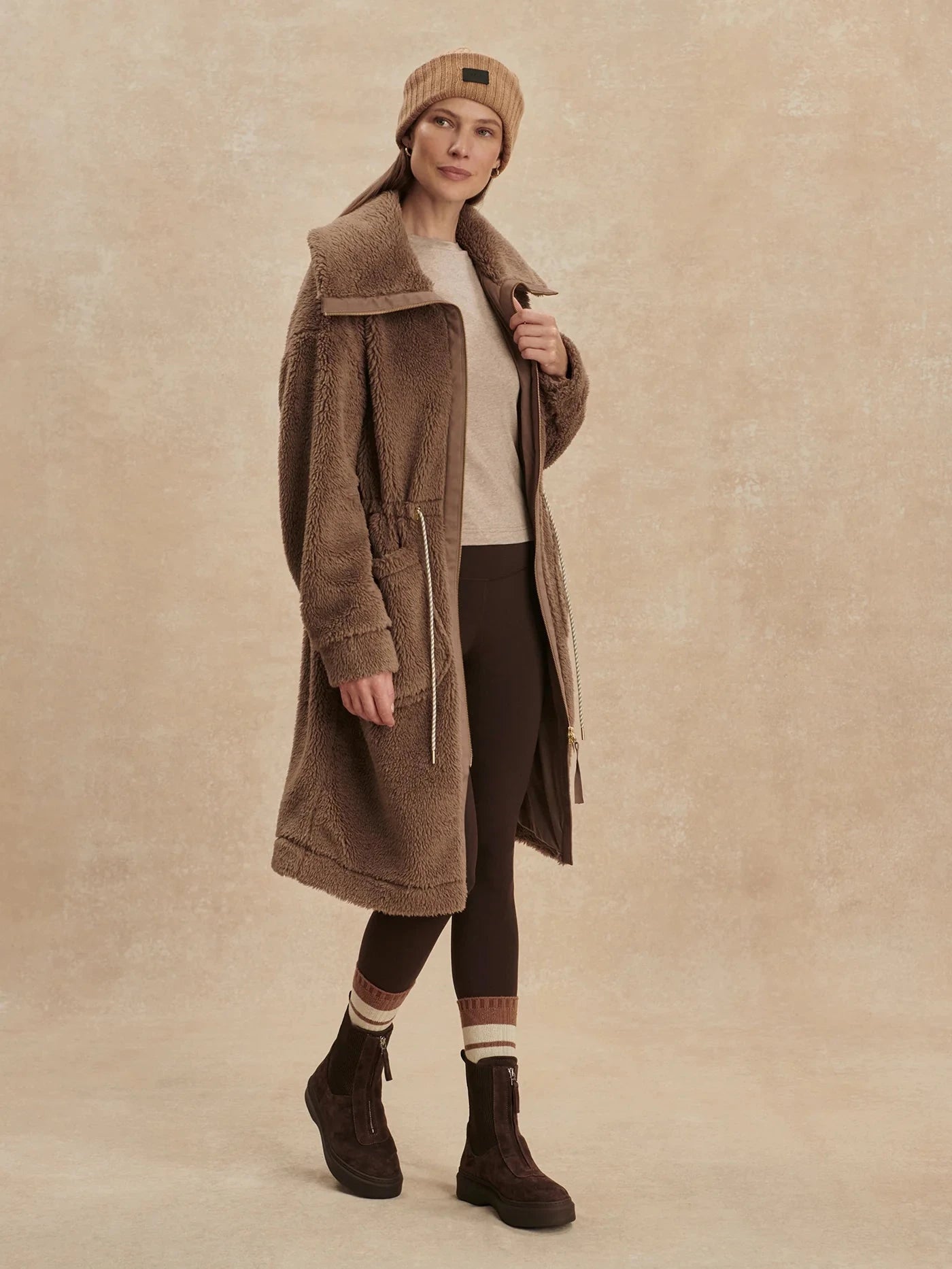 Logan Sherpa Coat | Varley Varley