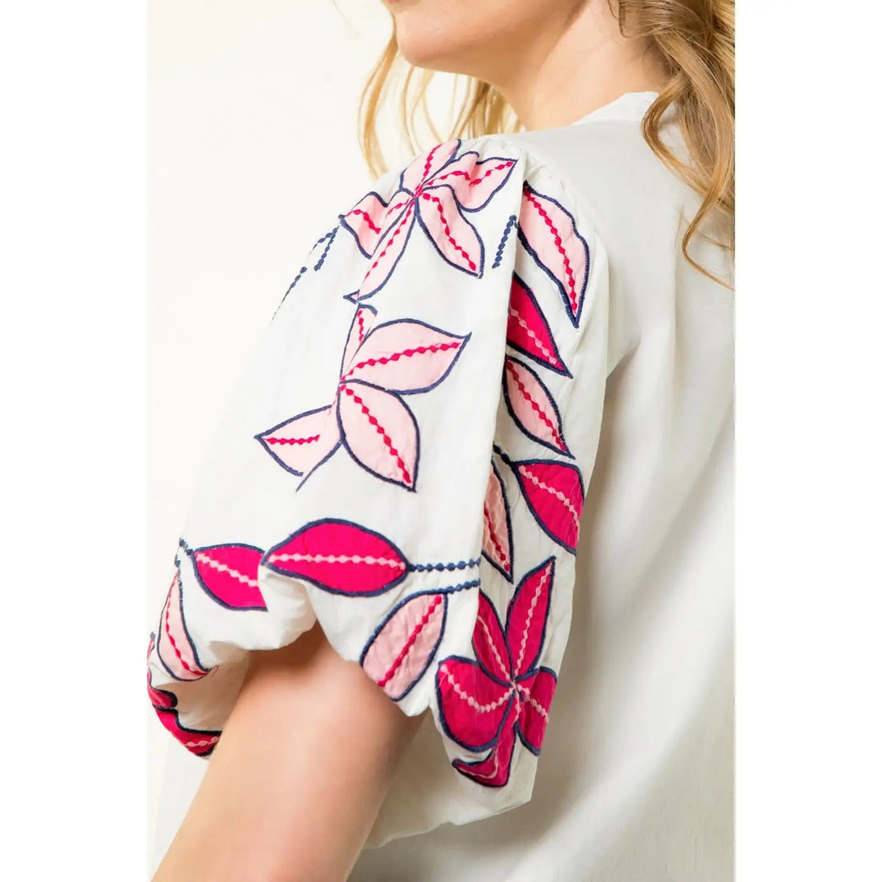 Elara Poplin Top THML