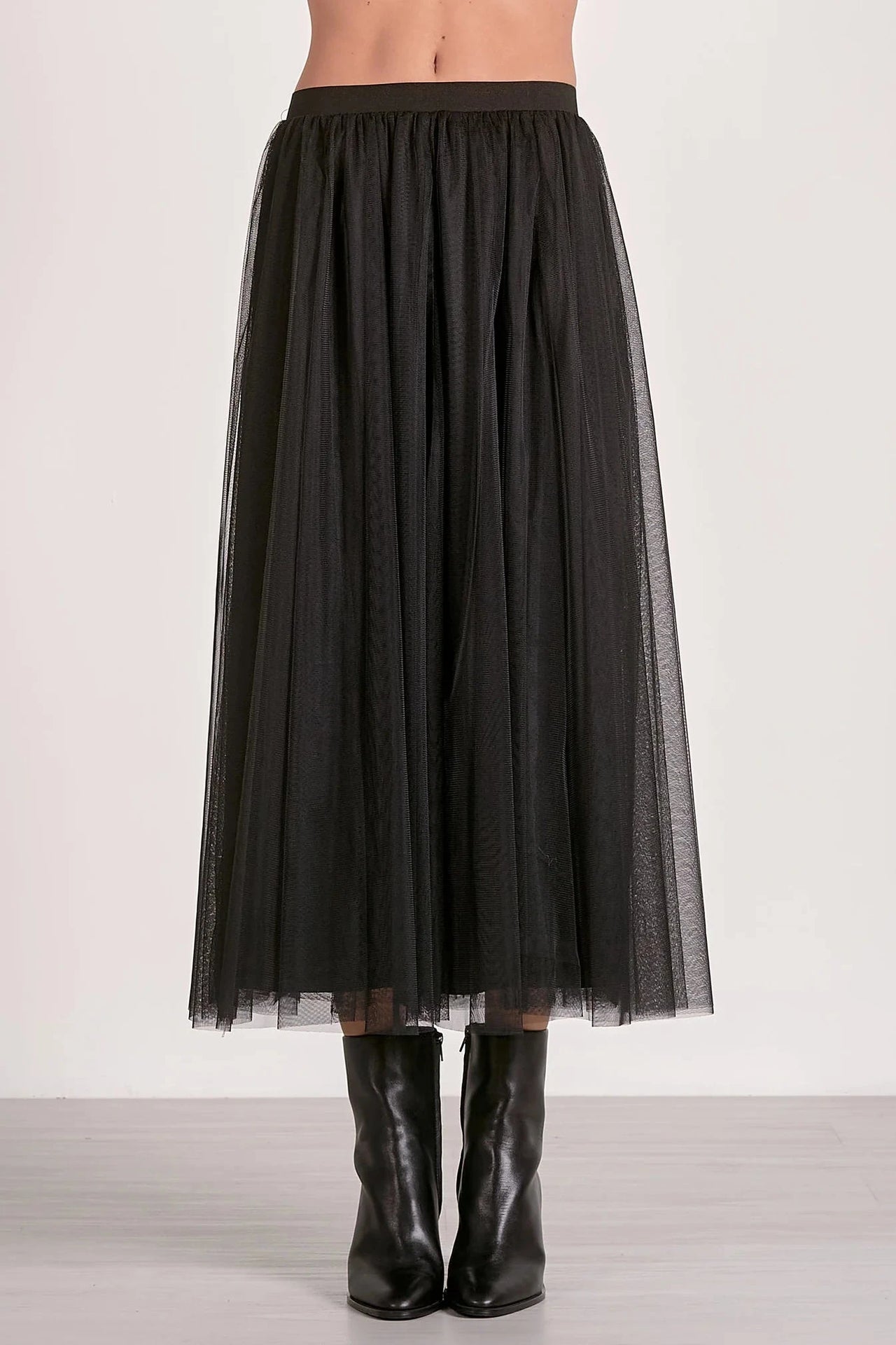Tulle Midi Skirt Elan