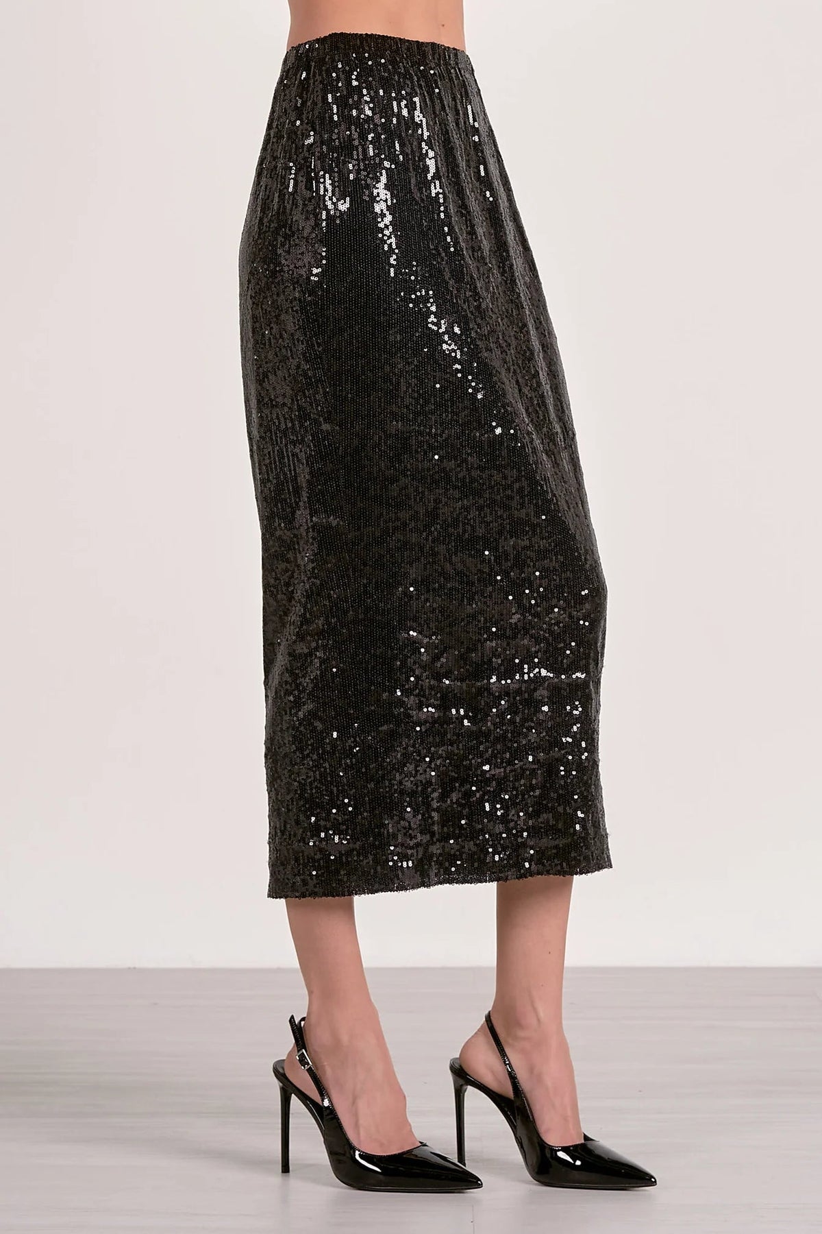 Sequin Midi Skirt Elan